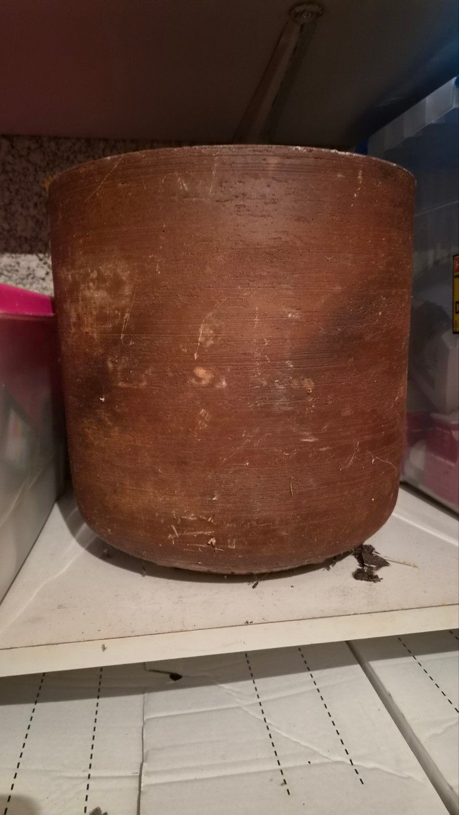bloem/ planten pot, Tuin en Terras, Ophalen, Steen, Gebruikt, Minder dan 30 cm
