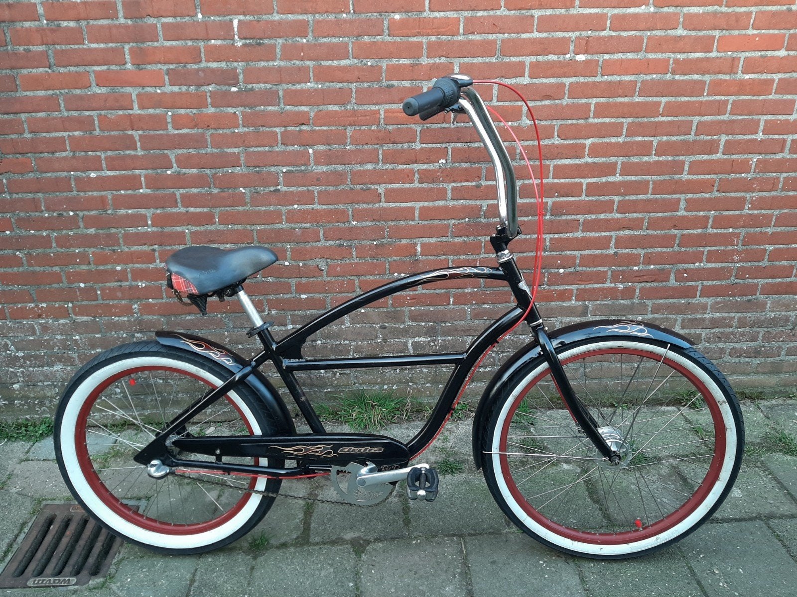 Electra Rat Rod custom cruiser, Fietsen en Brommers, Fietsen | Cruisers en Lowriders, Ophalen, Terugtraprem, Gebruikt, Cruiser