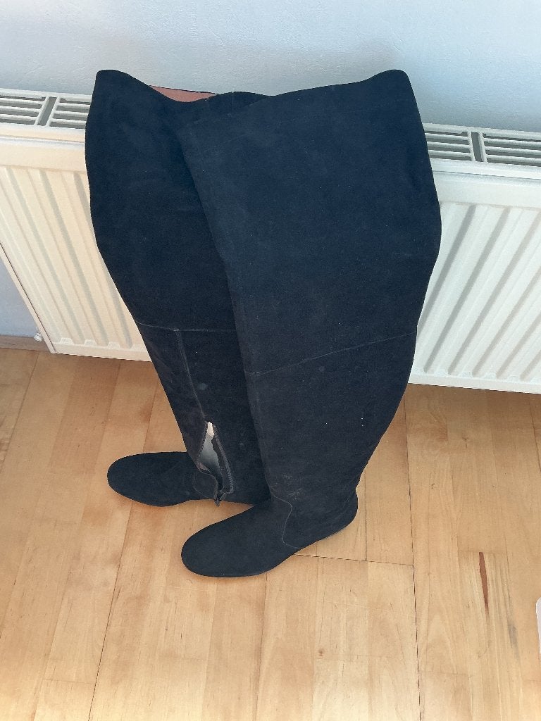 Kurt Geiger suede laarzen (nieuw), Ophalen, Nieuw, Zwart