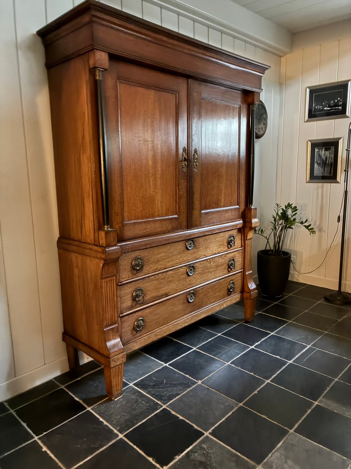 Kabinet kast uit 1780-1800jr, Ophalen