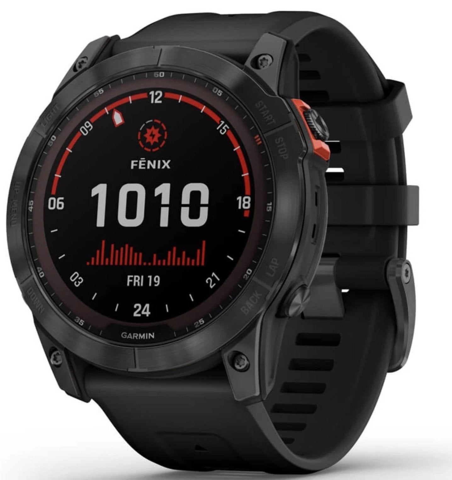 Garmin Fēnix 7X Solar 51mm GPS Sporthorloge – Nieuw, Zwart, Nieuw, Ophalen of Verzenden, Waterdicht