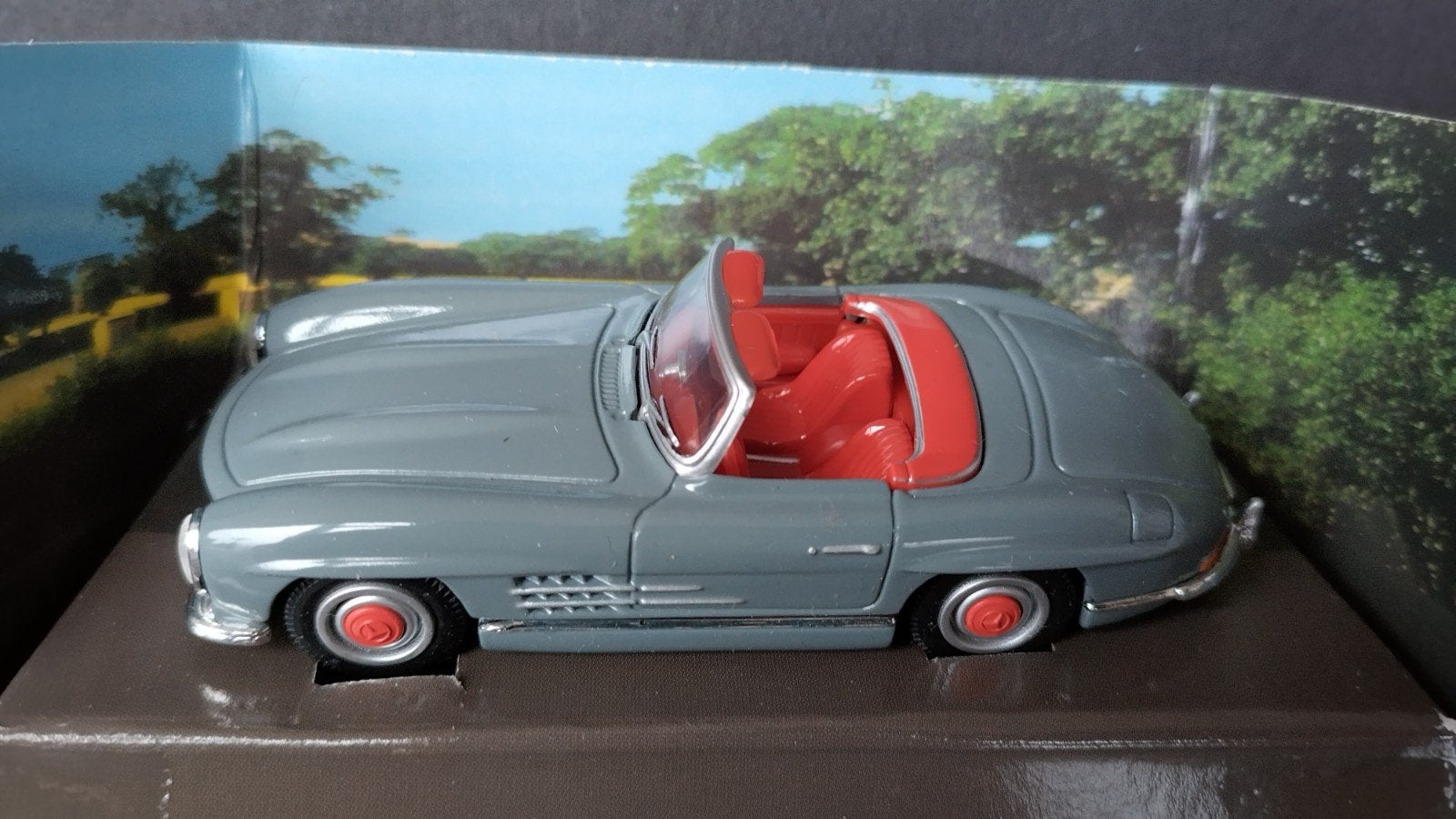 Mercedes Benz 300 SL Roadster grey 1:43 Corgi Pol, Auto, Corgi, ., Nieuw
