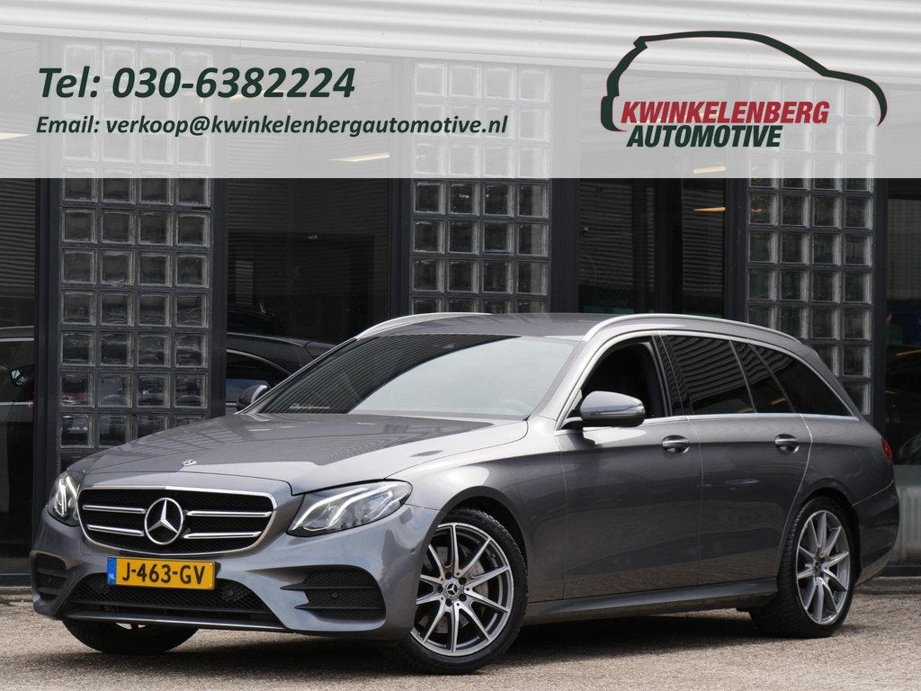 Mercedes-Benz E-klasse Estate 200 AMG/ LEER/ ELEKT. STOELEN/, Auto's, Mercedes-Benz, Automaat, Achterwielaandrijving, Gebruikt