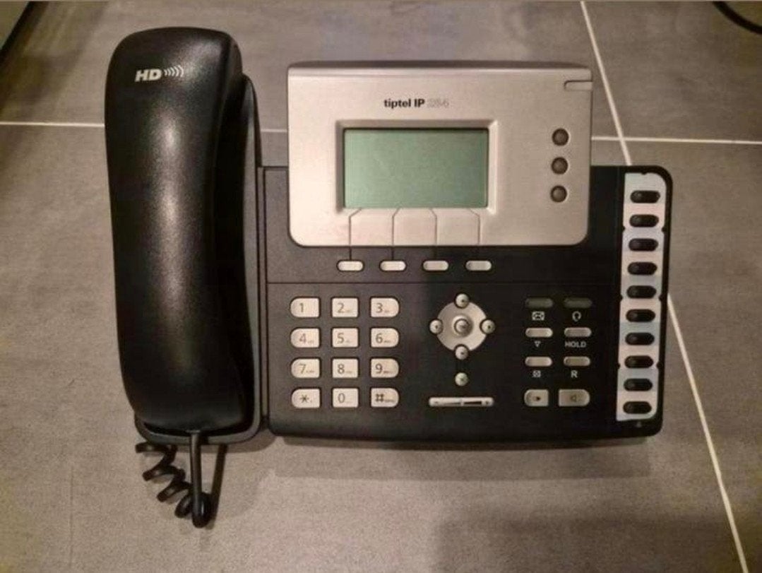 Partij Tiptel IP 284 VOIP Telefoons - PoE Kantoor Telefoon, Ophalen of Verzenden, Zo goed als nieuw, Telefoon