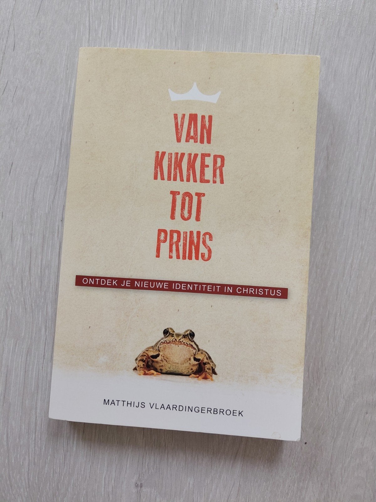 Matthijs Vlaardingerbroek - Van Kikker tot Prins, identiteit, Ophalen of Verzenden, Zo goed als nieuw, Matthijs Vlaardingerbroek