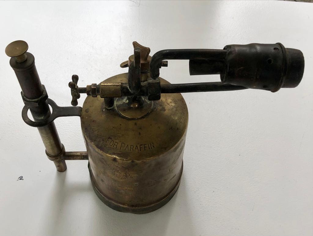 Vintage soldeer brander M.F.B. Eskilstuna Zweden, Ophalen of Verzenden