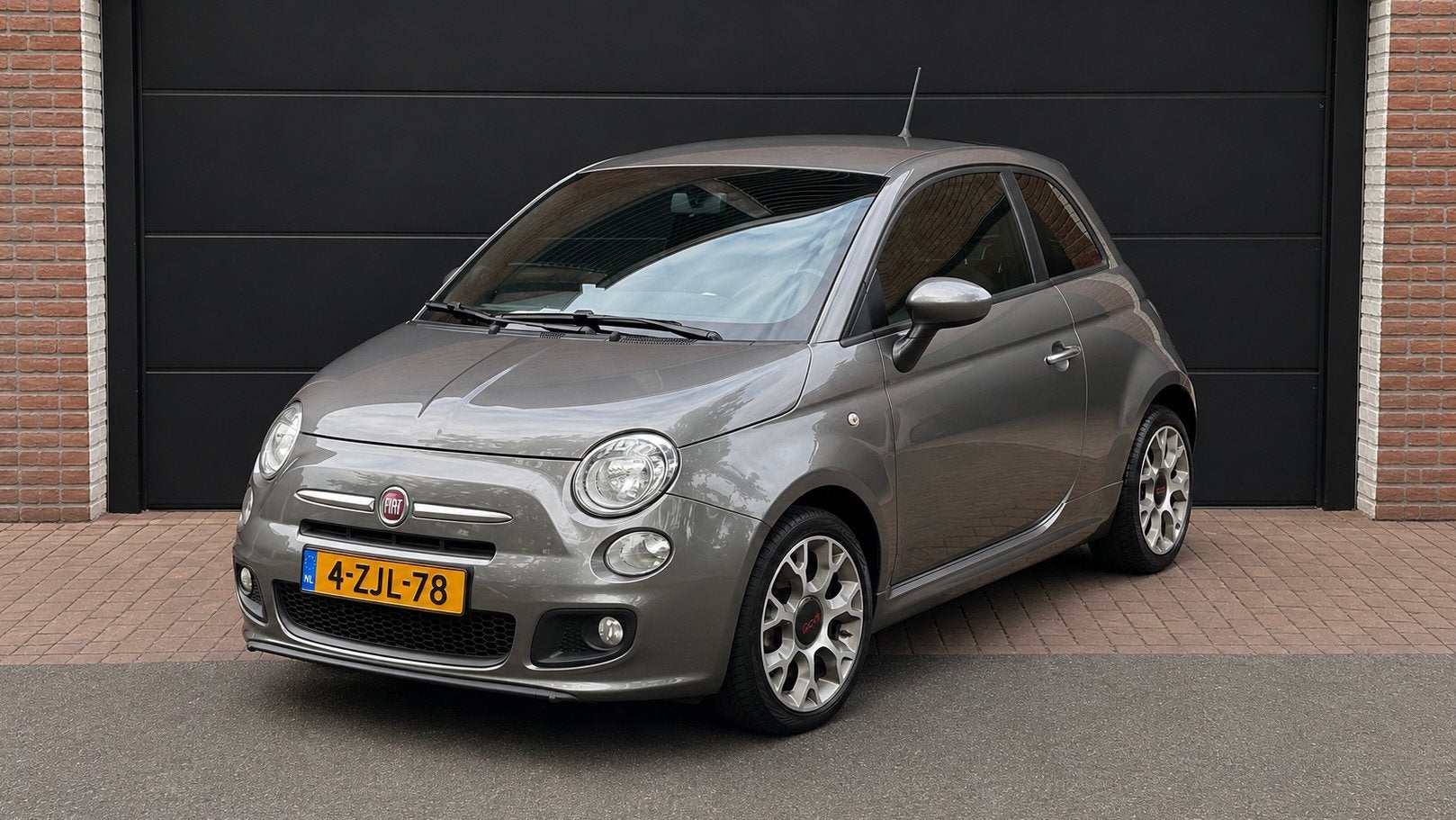 Fiat 500 Sport 0.9 Twinair Turbo | Bluetooth | Navi | Airco, Voorwielaandrijving, Leder en Stof, 905 kg, Origineel Nederlands