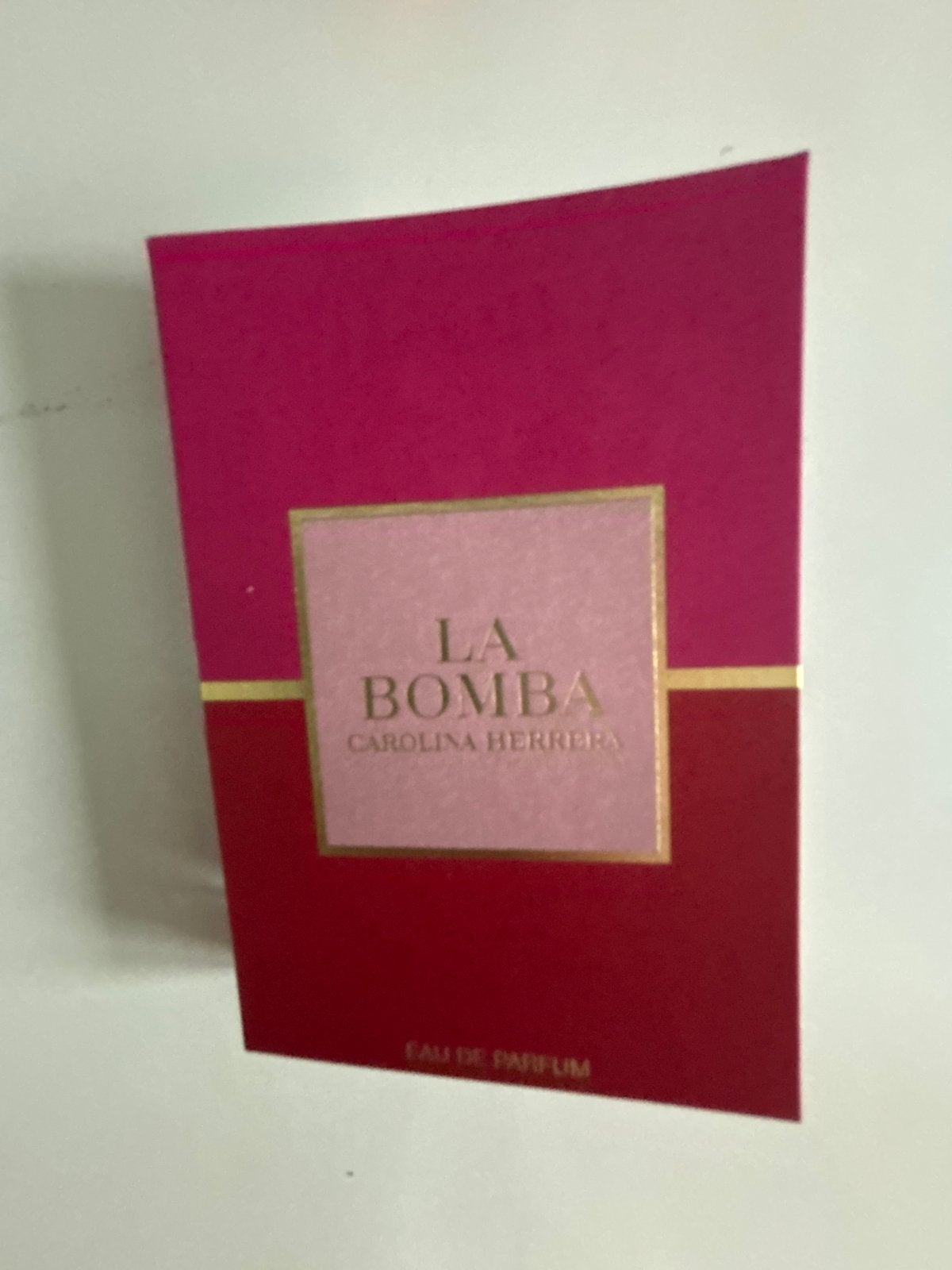 LA BOMBA CAROLINA HERRERA Tester 1.5ml Eau de Parfum, Ophalen of Verzenden, Nieuw