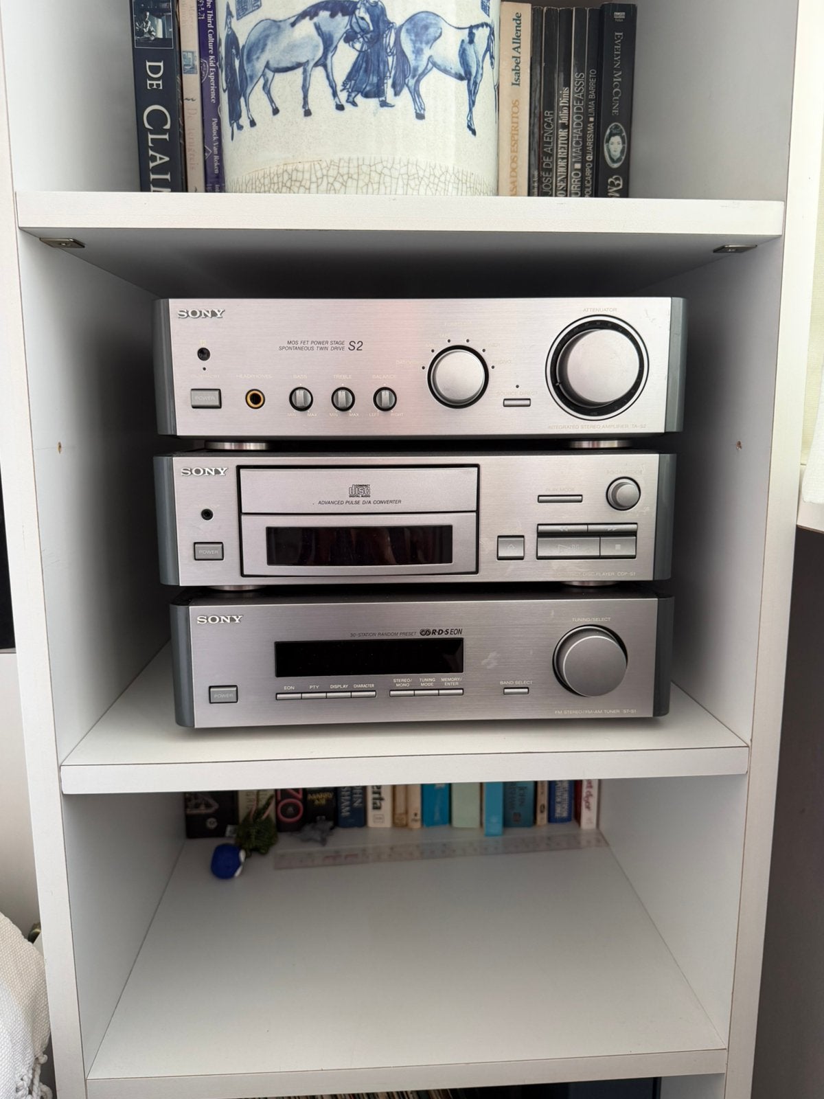 Sony La Scala S2 vintage hifi speakers & afstandsbediening, Ophalen, Gebruikt, Overige typen, Overige merken