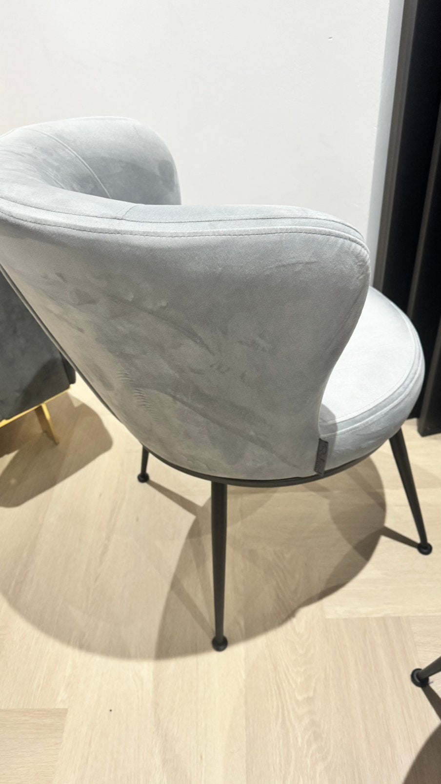 Set van 4 Richmond Interiors Eetkamerstoelen (Grijs), Huis en Inrichting, Stoelen, Ophalen, Richmond, Zo goed als nieuw, Vier