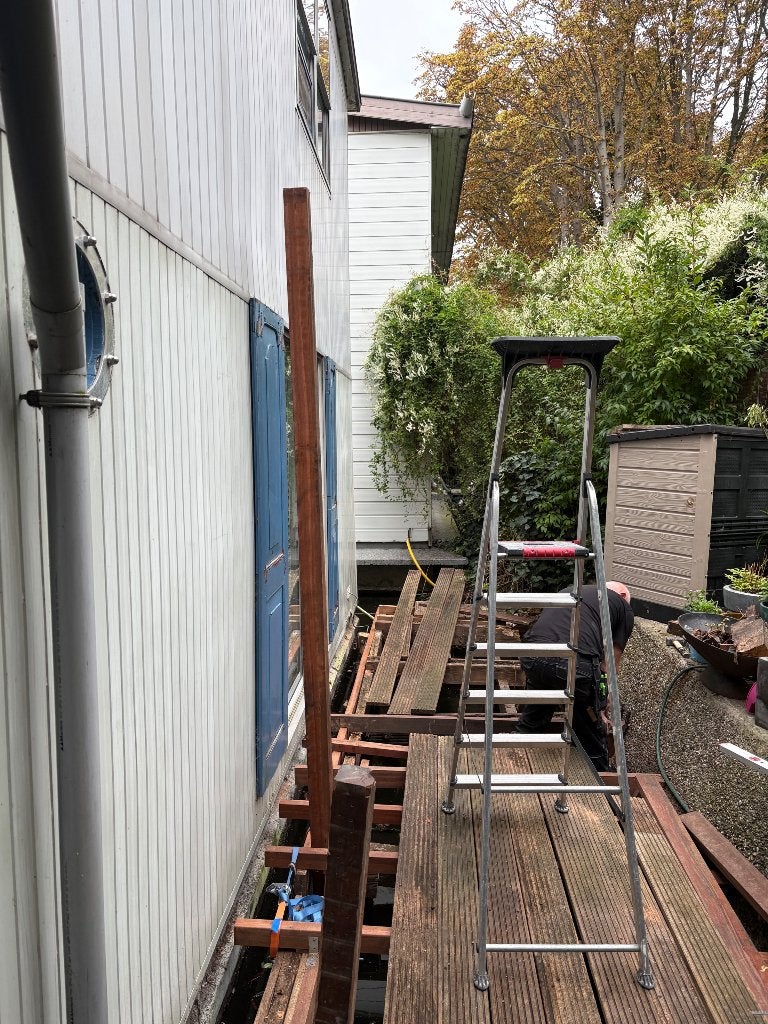 Gezocht, Tuin en Terras, Ophalen of Verzenden, Gebruikt, 250 cm of meer, Planken