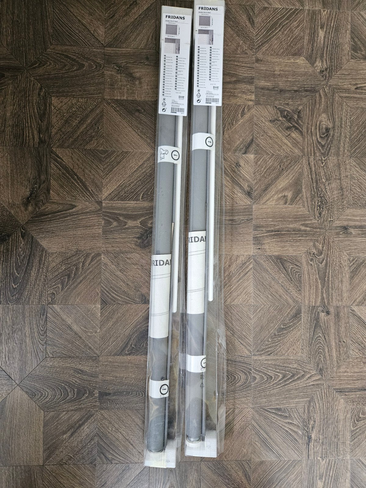 2x IKEA Fridans Rolgordijn - Nieuw en Onbeschadigd, Nieuw, Ophalen of Verzenden, 105 cm, Rolgordijn