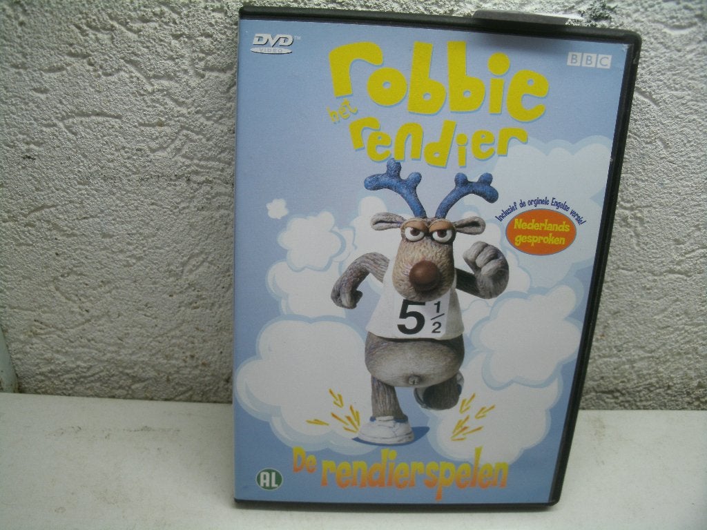 dvd 179k robbie het rendier, Alle leeftijden, Ophalen of Verzenden, Zo goed als nieuw