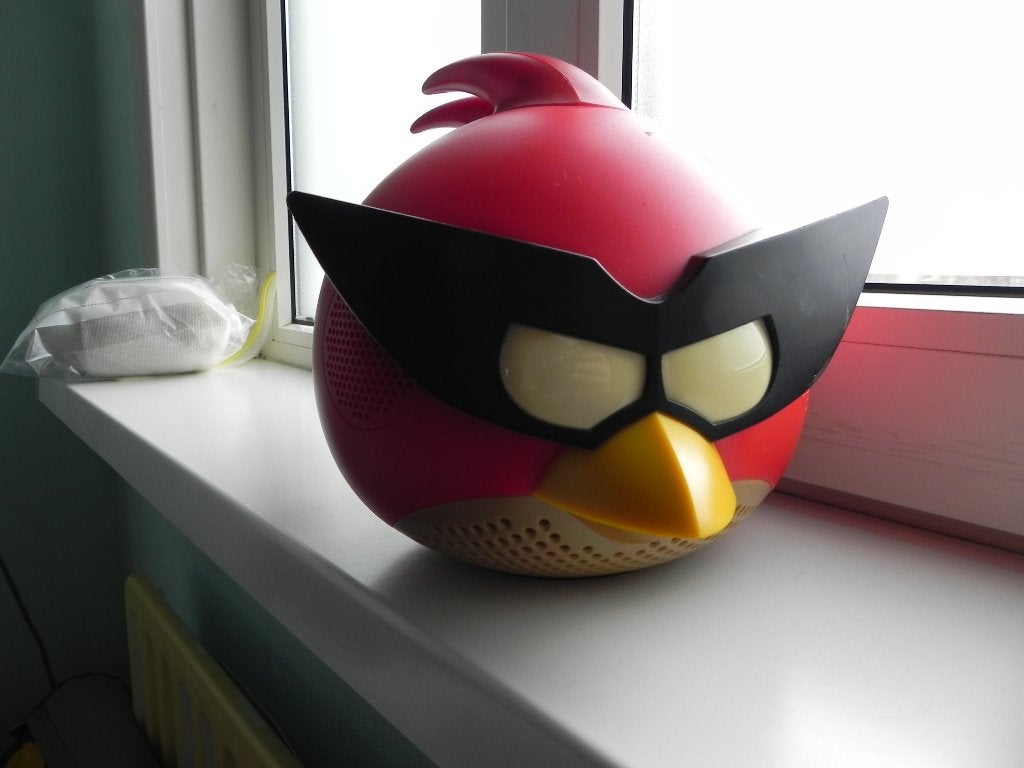 TE KOOP; ANGRY BIRDS BOX ( SPEAKER), Gebruikt, Overige typen, AUX-ingang, Minder dan 60 watt