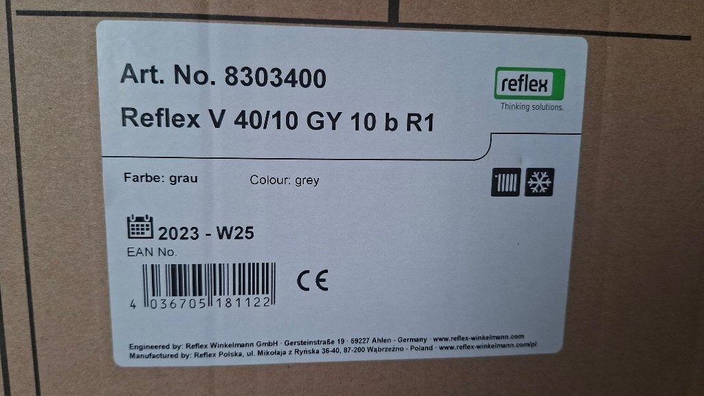 5x Reflex V buffervat Ketel vat - 40 liter - 10 bar NIEUW!, Ophalen, 30 tot 80 cm, ., Overige typen