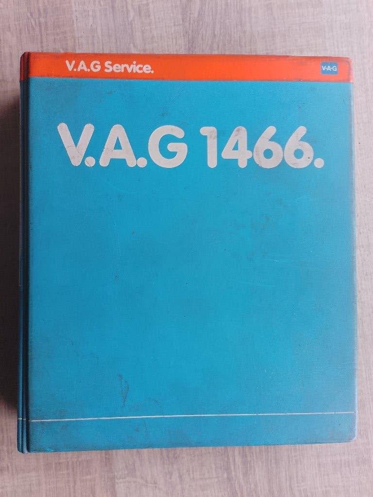 Origineel Volkswagen Dealer werkplaatsboek storing VAG 1466, Ophalen of Verzenden, Gelezen, Volkswagen