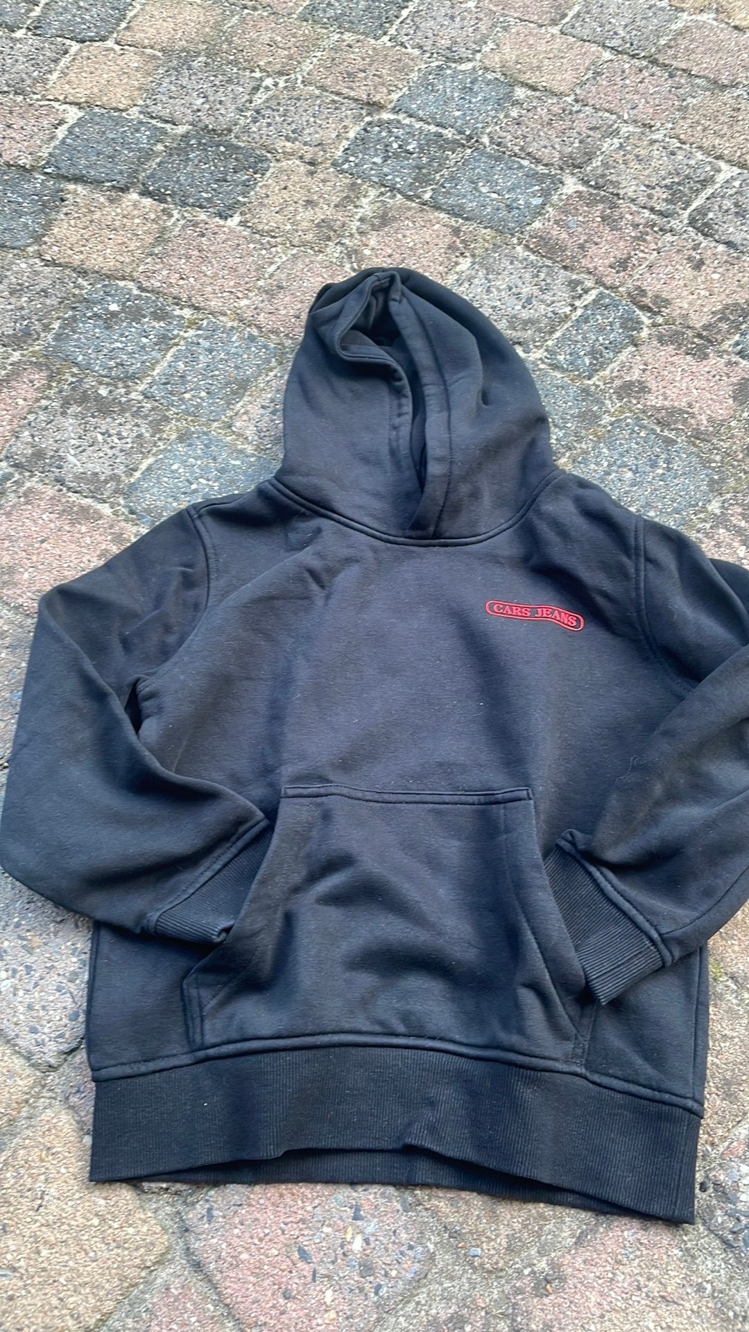 Hoodie Cars Jeans maat 122-128, Ophalen of Verzenden, Zo goed als nieuw, Jongen, Trui of Vest