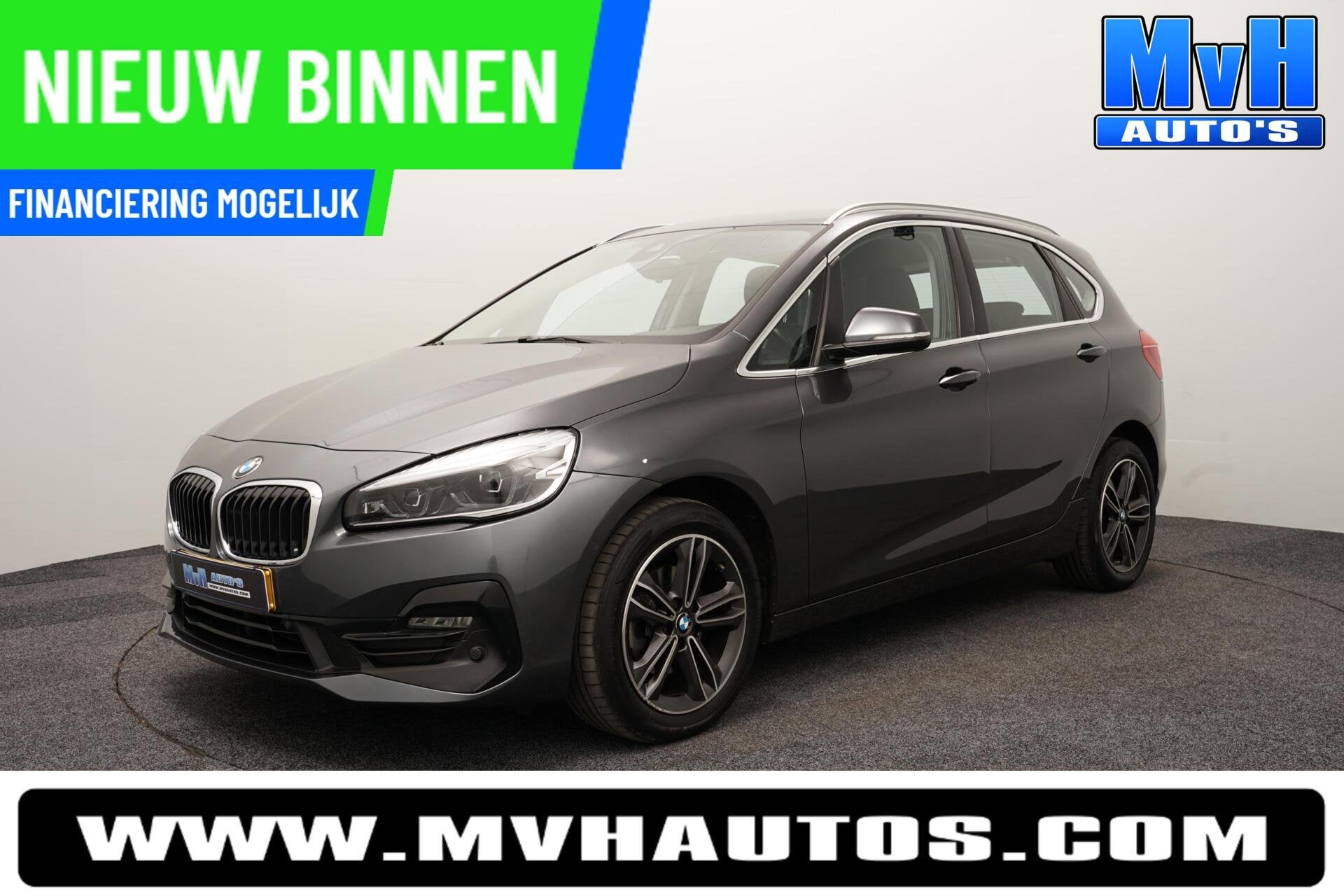 BMW 2-serie Active Tourer 218i Business Edition|SPORTSTOEL, 136 pk, Gebruikt, Euro 6, Leder en Stof