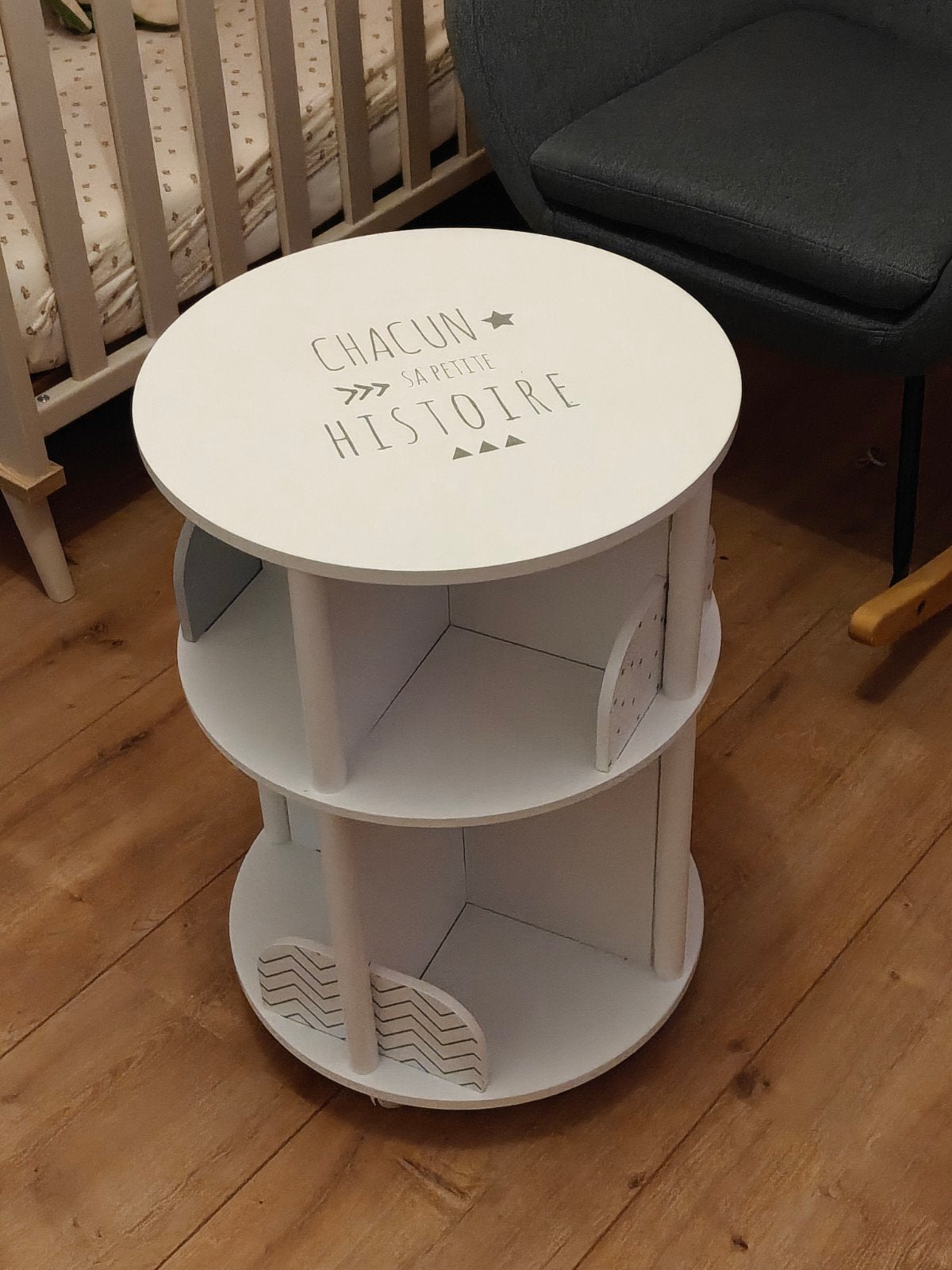 Boekenkast op Wieltjes - Ideaal voor Kinderen, Ophalen, Minder dan 50 cm, Gebruikt, Minder dan 100 cm