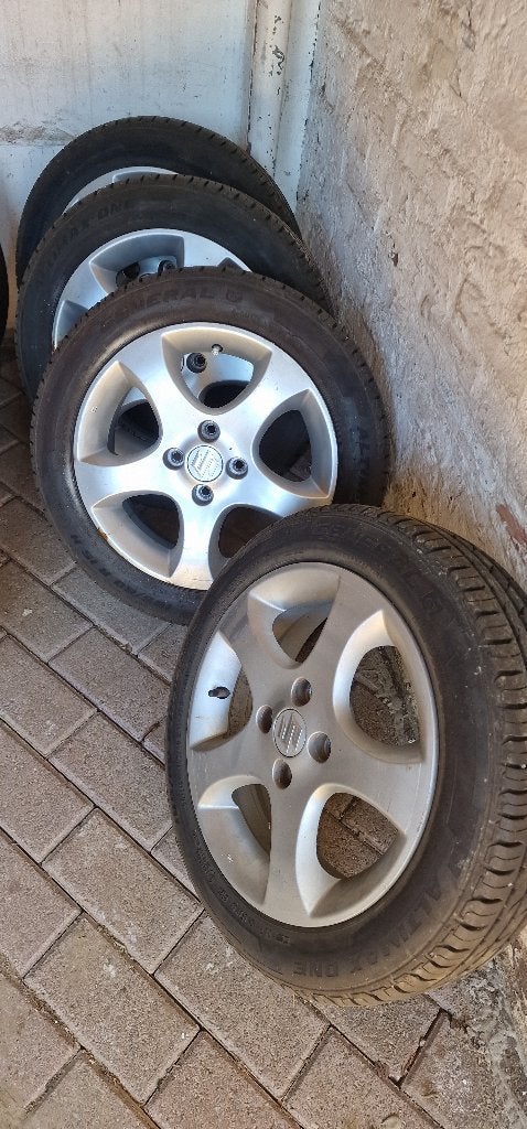 sportvelgen hyundai-excel-atos., Ophalen, Gebruikt, Aluminium