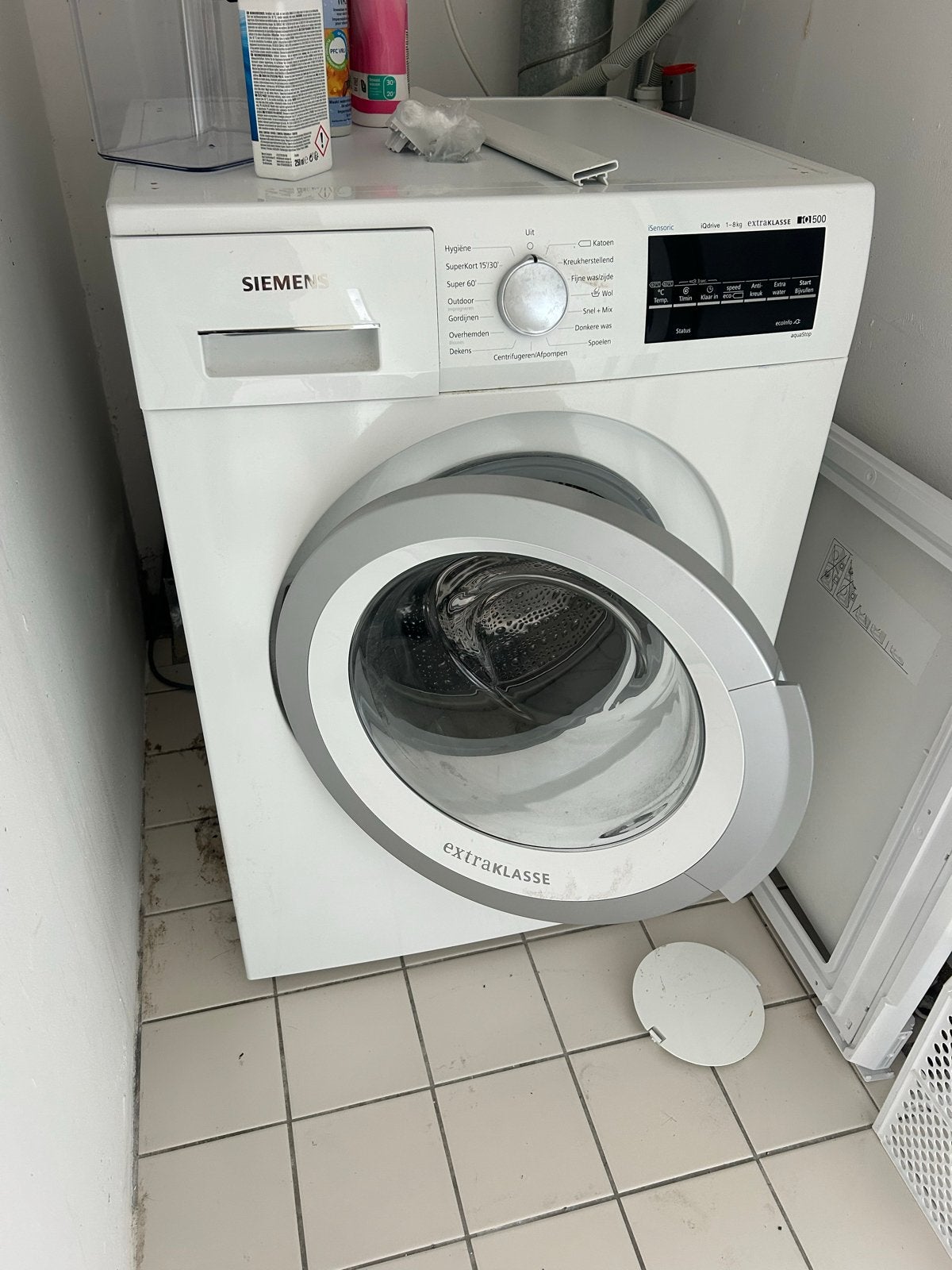 Gereserveerd Siemens Wasmachine gratis af te halen, Witgoed en Apparatuur, 1200 tot 1600 toeren, Gebruikt, 8 tot 10 kg, Ophalen of Verzenden