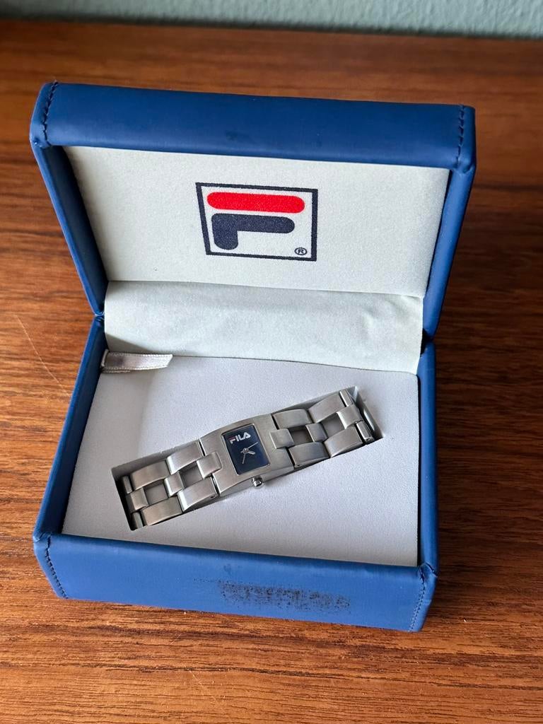 Fila Stainless Steel Mineral Crystal Watch., Ophalen of Verzenden, Zo goed als nieuw, Overige materialen
