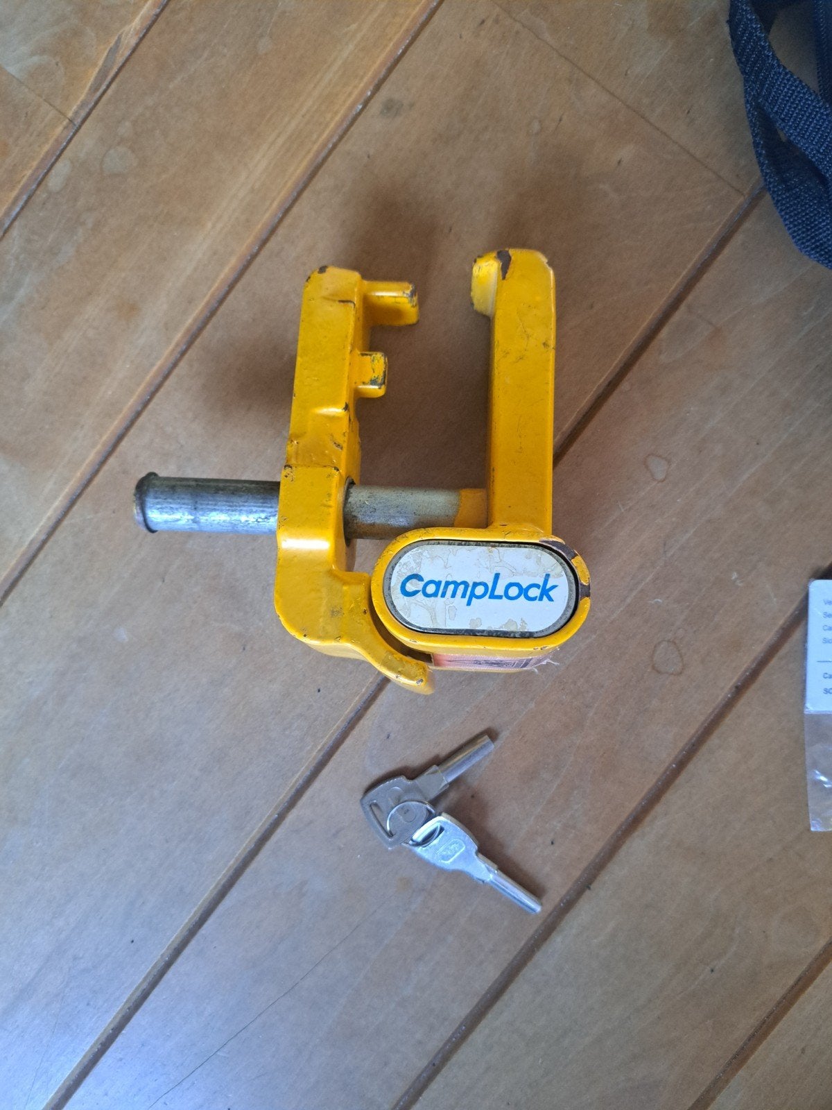 Disselslot CampLock, Ophalen of Verzenden, Gebruikt