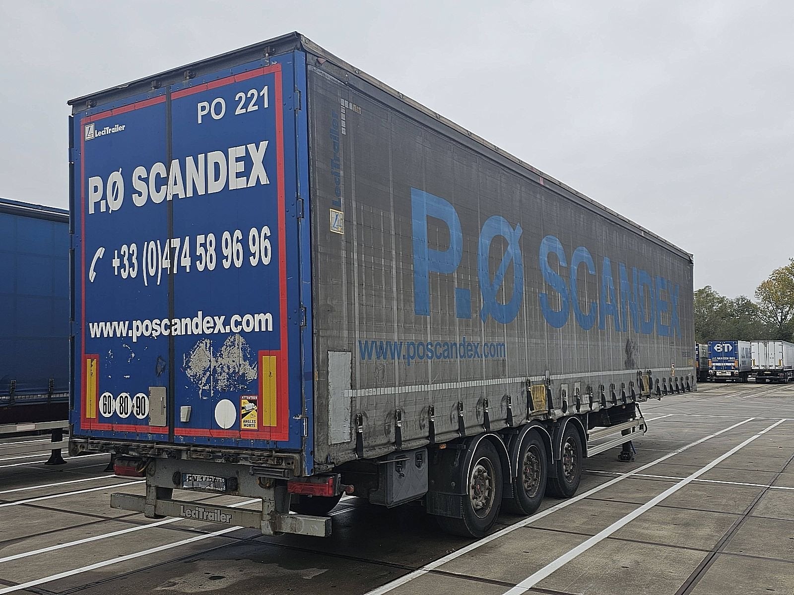 LECI TRAILER SREM, Overige kleuren, Bedrijf, Aanhangers en Opleggers, Te koop