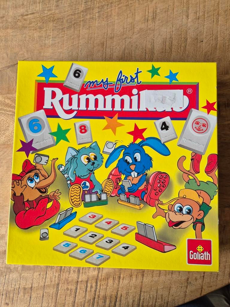 My First Rummikub, Drie of vier spelers, Ophalen of Verzenden, Gebruikt, Goliath