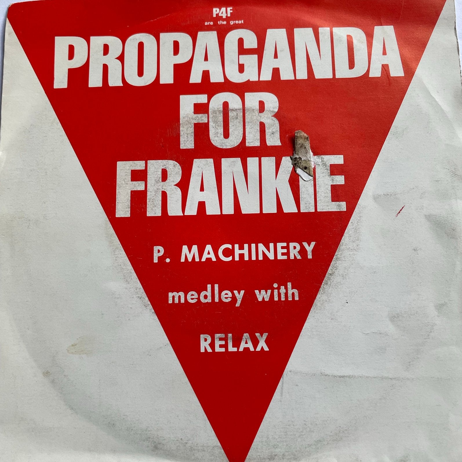 Propaganda For Franky - P. Machinery medley, Ophalen of Verzenden, Zo goed als nieuw, Pop