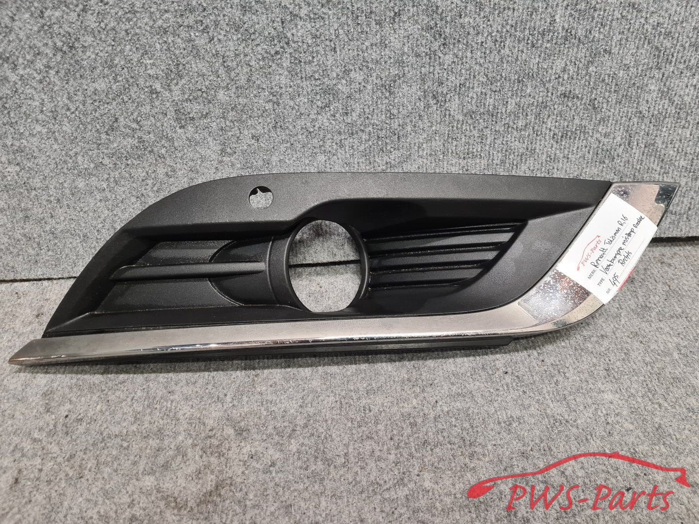 RENAULT TALISMAN VOORBUMPER MISTLAMP ROOSTER RECHTS ORIGINEE, Gebruikt, -, -, Ophalen of Verzenden