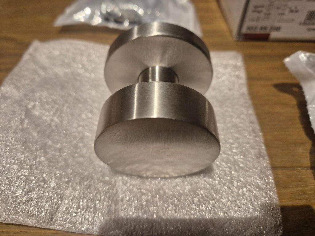 Startec: Deurkrukgarnituur * 2 stuks, nieuw in verpakking *, Ophalen of Verzenden, Nieuw, Rvs, Klink of Kruk
