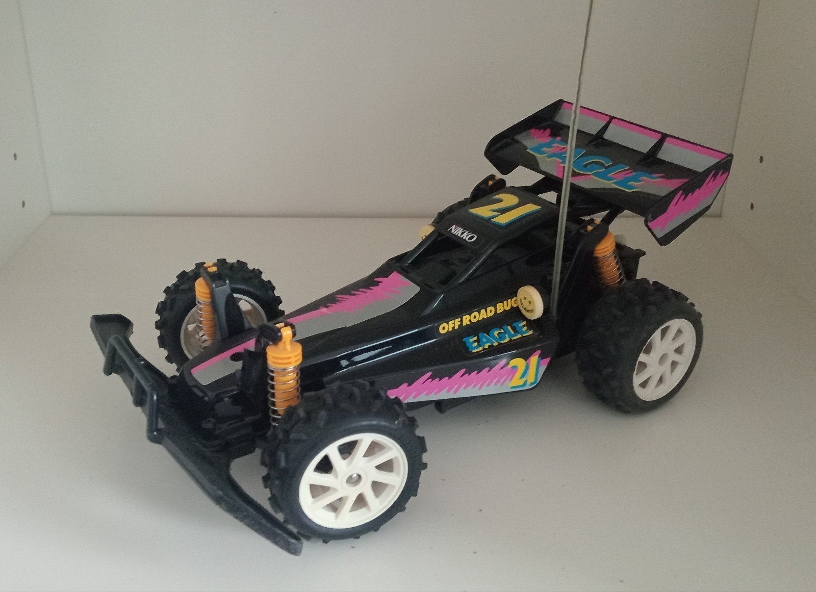 Zeer mooie vintage RC Nikko Eagle, Ophalen of Verzenden, Zo goed als nieuw, Overige schalen, Auto offroad