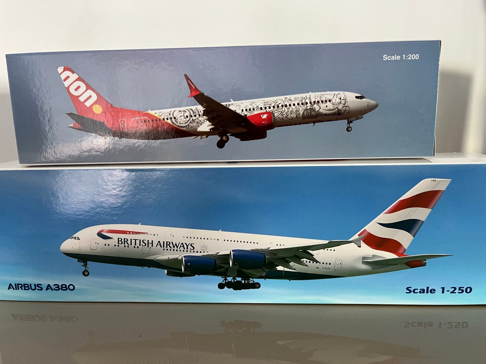 25 jaar Corendon Boeing 737 & British Airways Airbus A380, Ophalen of Verzenden, Nieuw