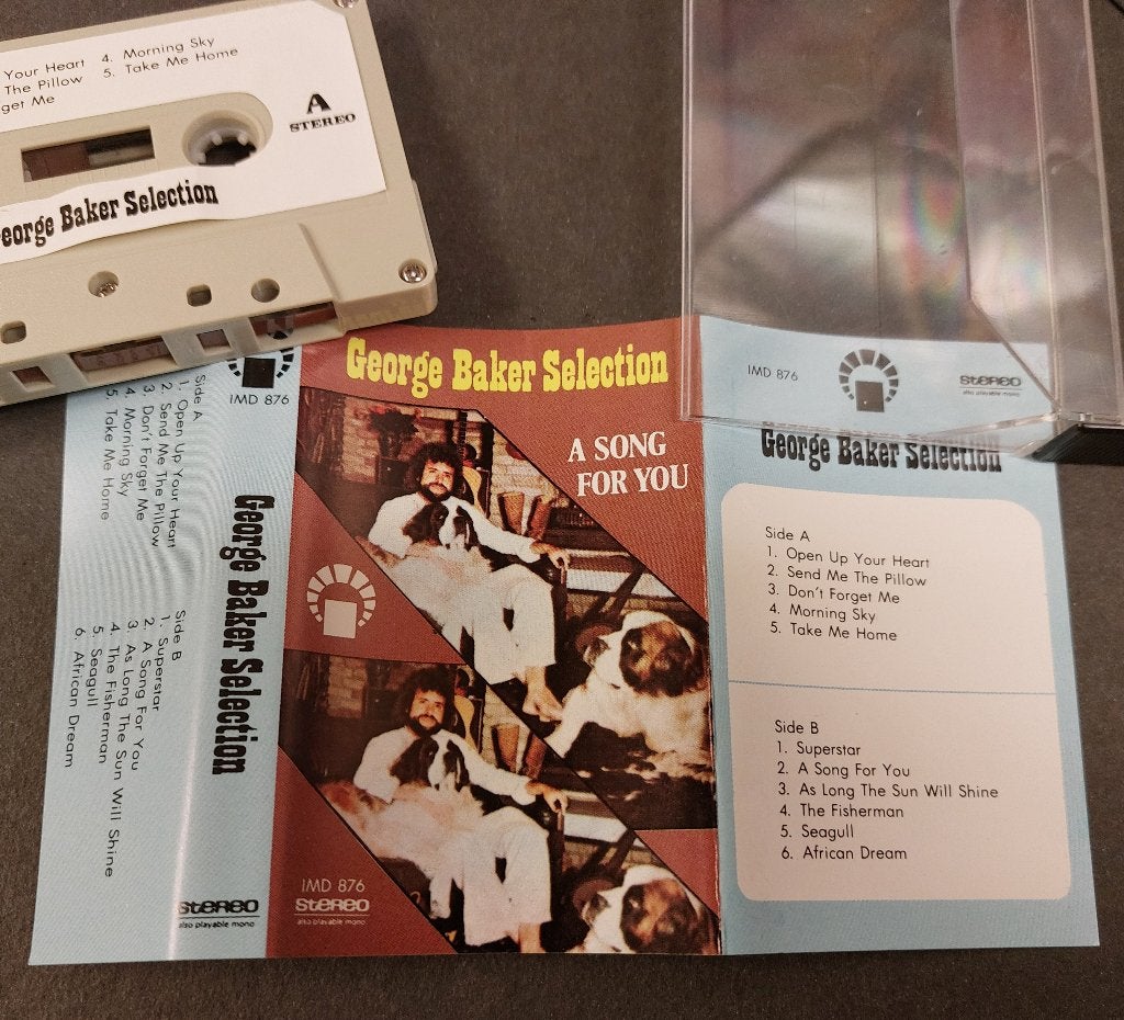 George Baker Selection CASSETTE Saoedi Arabie - ZELDZAAM !, Gebruikt, Verzenden, NvT, Voorbespeeld