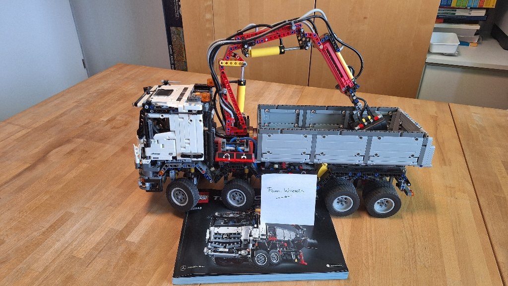 LEGO Technic 42043 Mercedes-Benz Arocs 3245, Gebruikt, Lego, Inclusief instructies, Ophalen of Verzenden