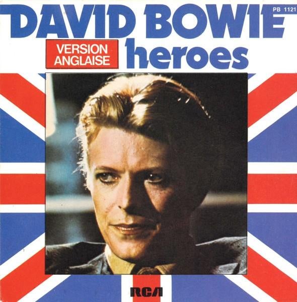 Pop Single (1977) David Bowie - Heroes, Cd's en Dvd's, Vinyl | Pop, Gebruikt, 7 inch, Ophalen of Verzenden, 1970 - 1979