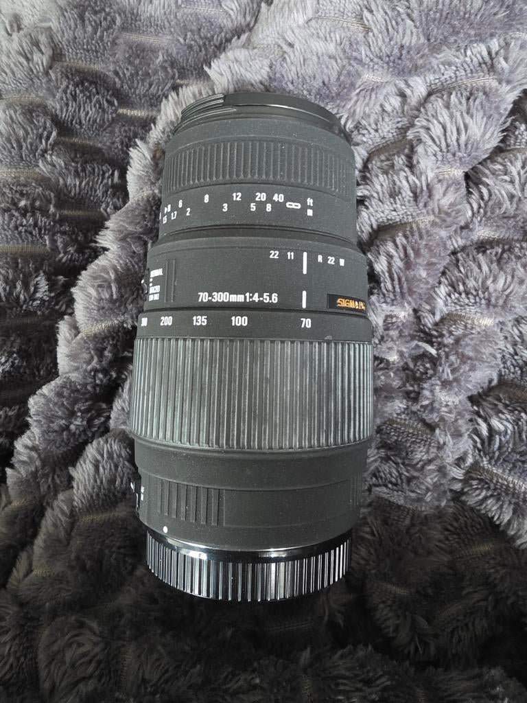 Sigma DG 70-300mm f/4-5.6 Canon EF - Tele- & Macrolens, Ophalen of Verzenden, Zo goed als nieuw, Telelens, Zoom