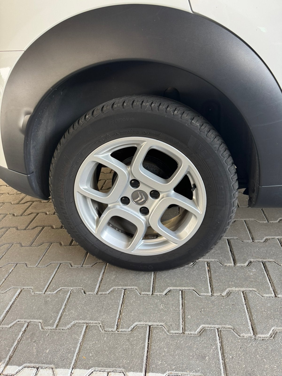 Citroën metalen velg 16 inch, Ophalen