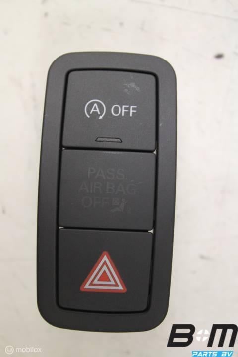 Alarmlichtschakelaar Audi A1 / S1 8X0959672C, Gebruikt