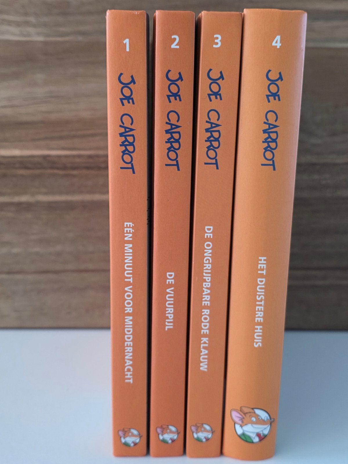 Joe Carrot boekenreeks - 4 delen, Ophalen of Verzenden, Zo goed als nieuw, Joe Carrot, Fictie algemeen