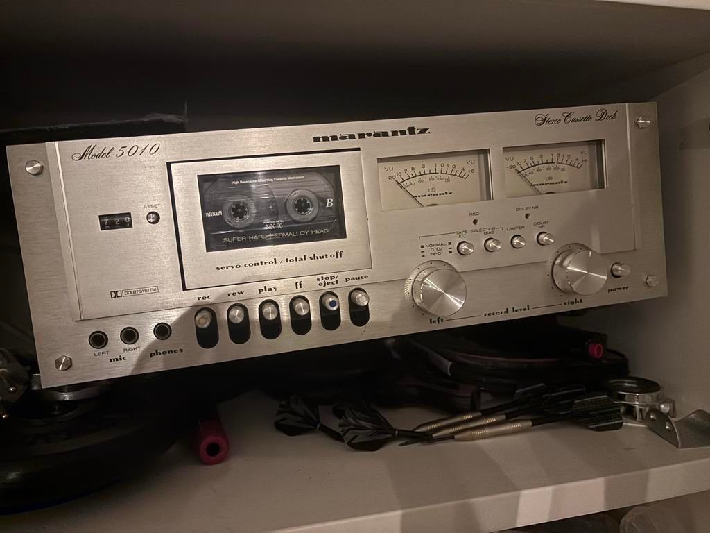 Marantz Model 5010 Stereo Cassette Deck, Ophalen, Enkel, Marantz, Tiptoetsen