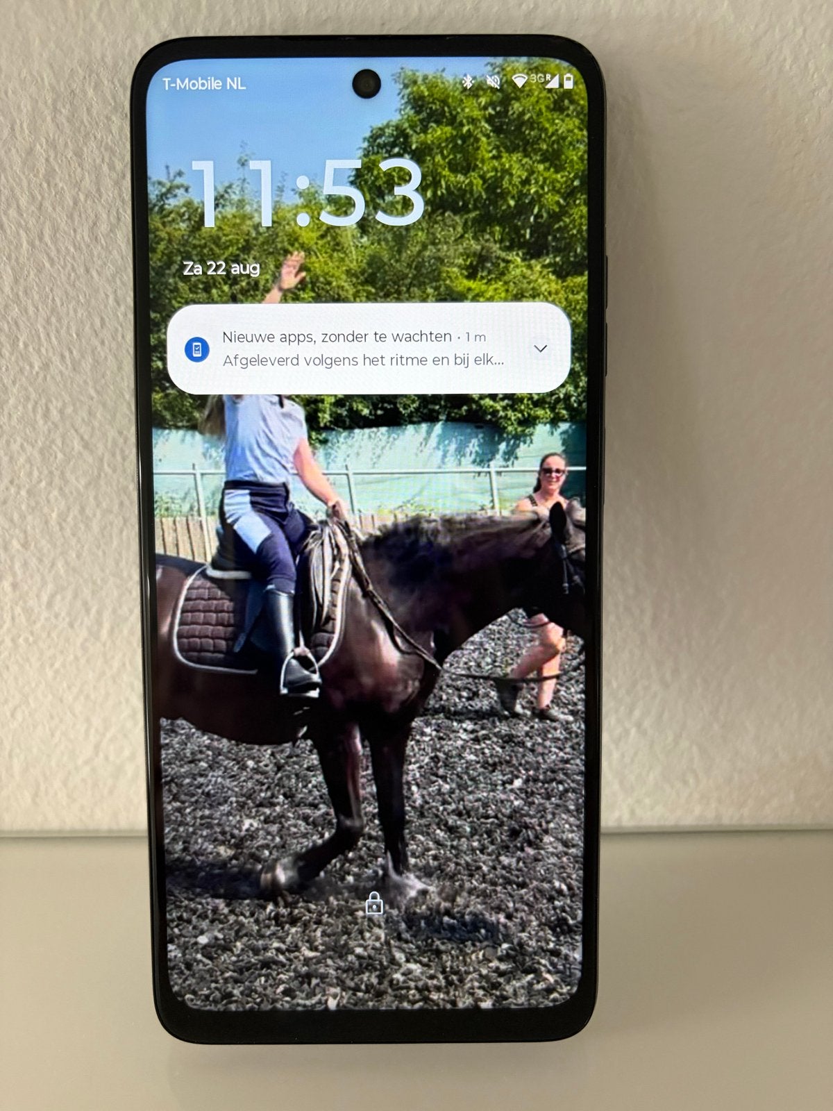 Motorola E15 Blauw - 32MP Quad Pixel Camera, 5200 mAh, Ophalen, Blauw, Touchscreen, Zo goed als nieuw