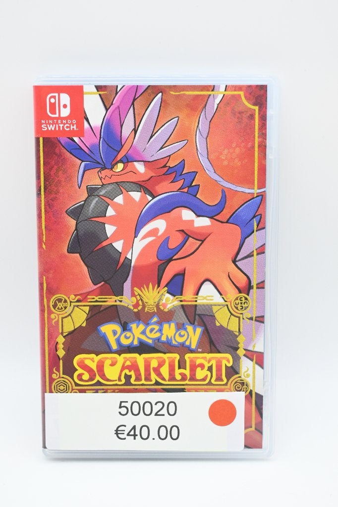 Pokémon Scarlet Nintendo Switch - Zo goed als nieuw, Spelcomputers en Games, Games | Nintendo Switch, Nintendo, Online, 1 speler