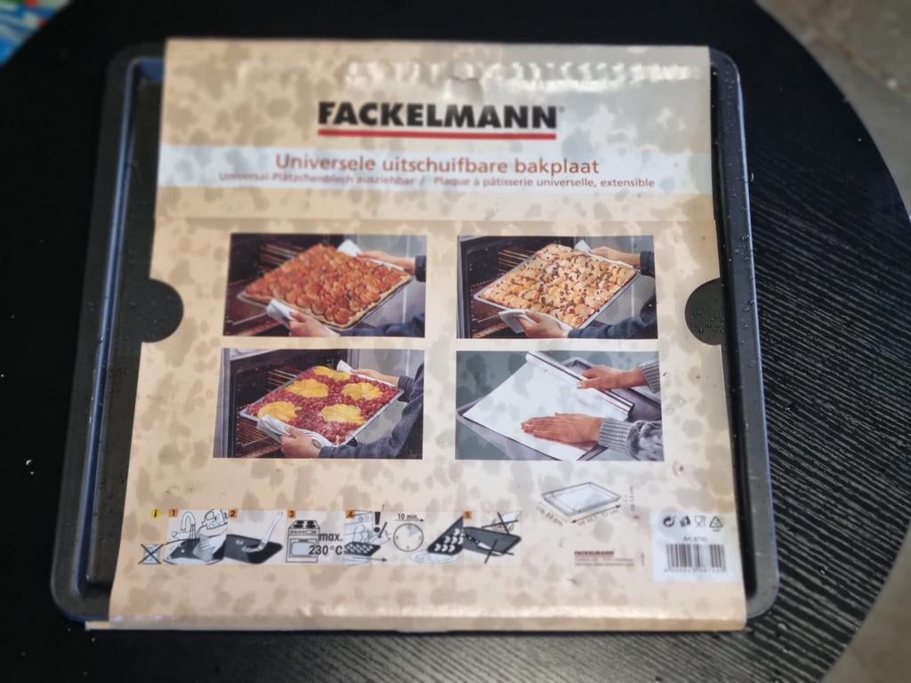 Fackelmann Universele Uitschuifbare Bakplaat, Witgoed en Apparatuur, Ovens, Nieuw, Ophalen