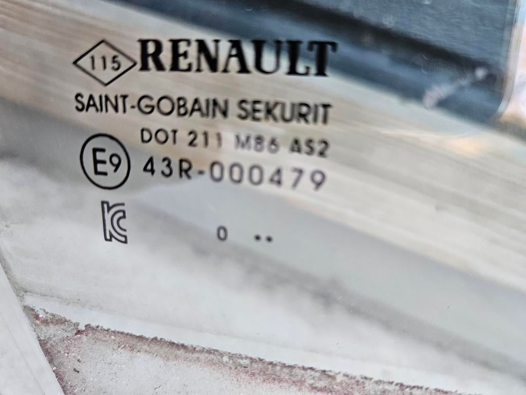 Ruit portier rechtsvoor Renault Captur 2, Ophalen