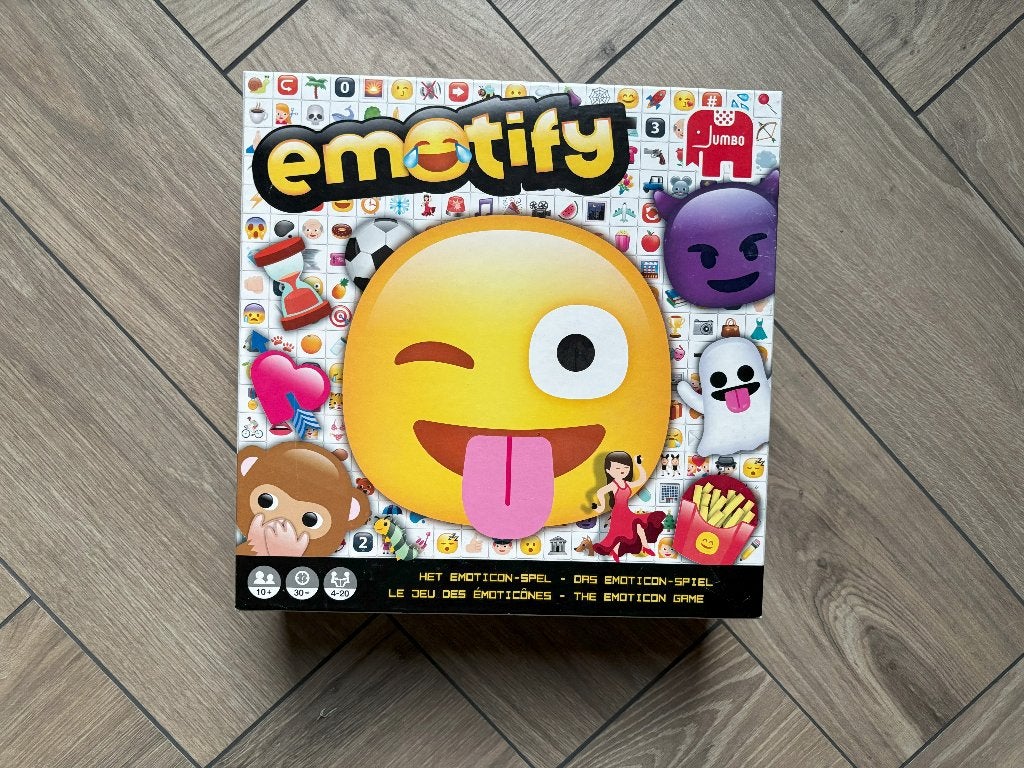 Emotify - het emoticon spel, Ophalen of Verzenden, Zo goed als nieuw