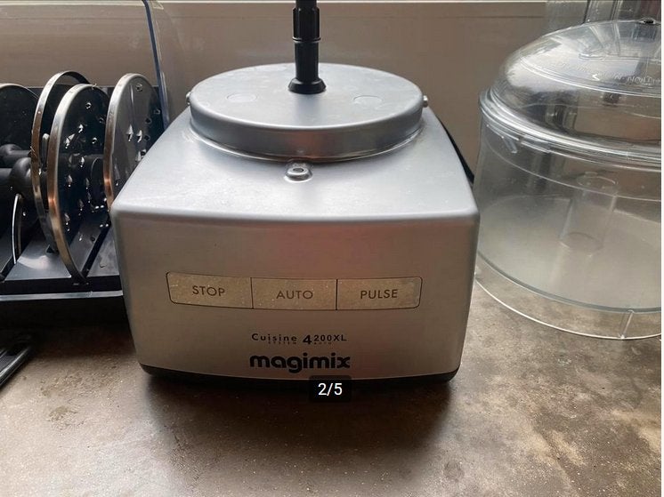 Magimix 4100, Ophalen of Verzenden, Gebruikt, 1 snelheid