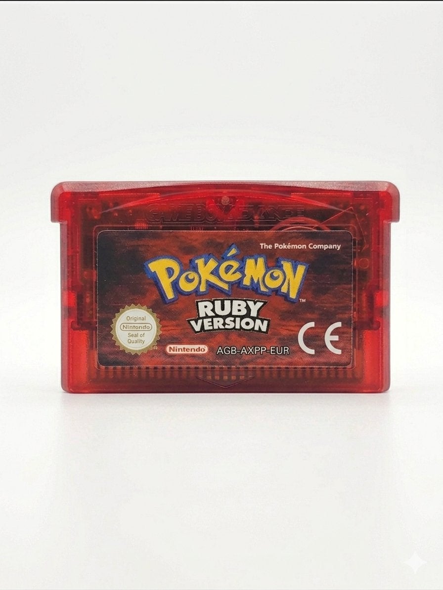 Pokémon Ruby Version Game Boy Advance (GBA) - Klassieker!, Gebruikt, 1 speler, Ophalen of Verzenden, Role Playing Game (Rpg)