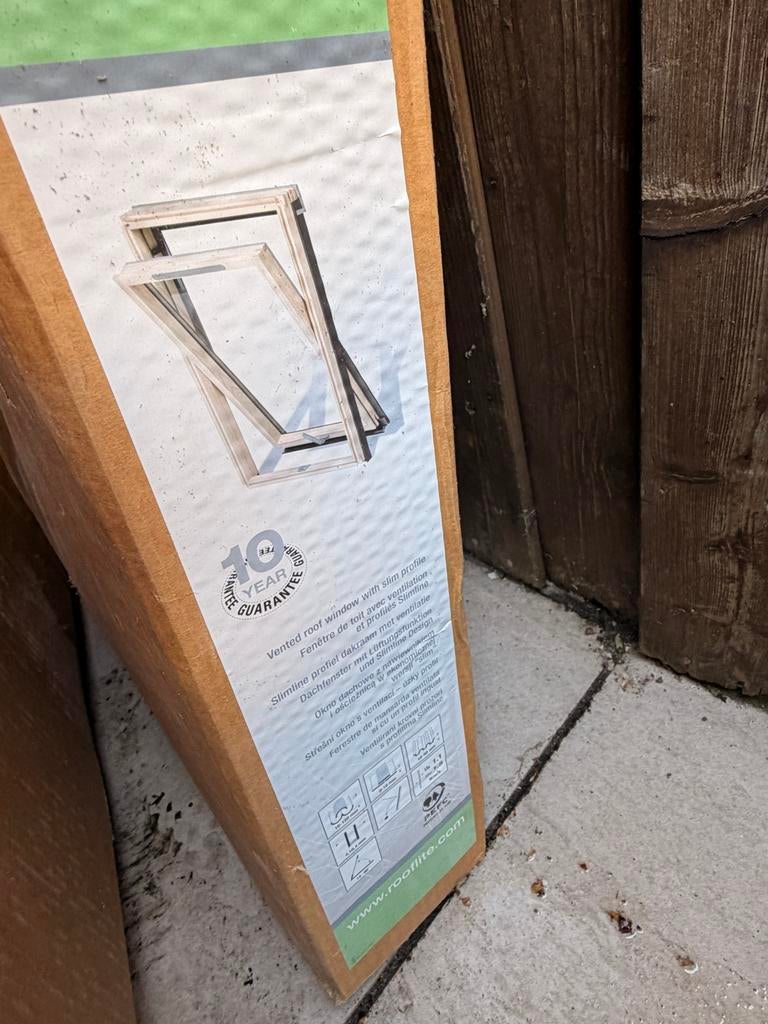 Nieuw Rooflite Dakraam met Ventilatie en Slim Profiel, Ophalen, Minder dan 80 cm, 80 tot 120 cm, Nieuw